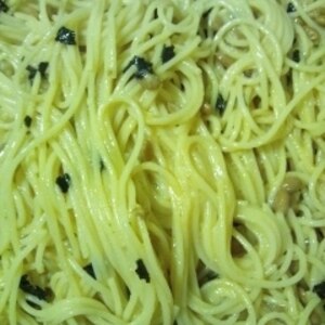 卵が決め手！とろとろ♪納豆和風パスタ